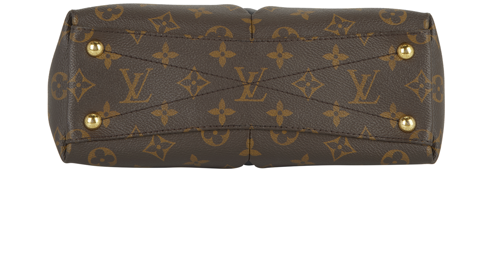 V Tote BB, &pound;1,100, Handbags, Brown, Canvas/Leather, Top view